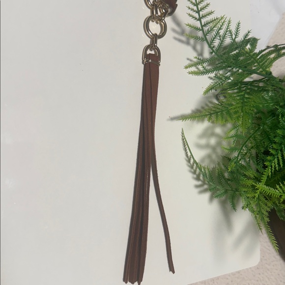 Chico's Brown Faux-Suede Tassel Necklace (BR444) - Picture 5 of 8